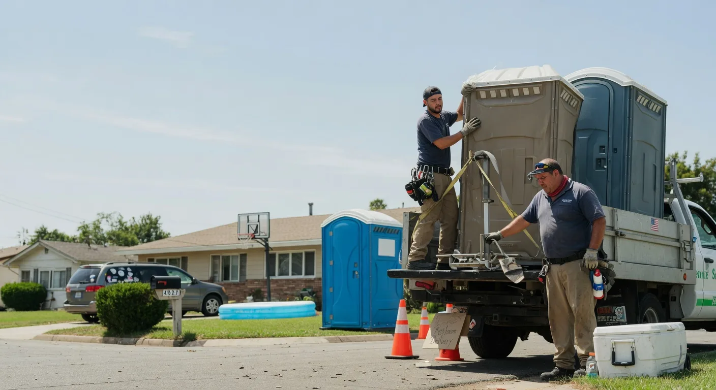 Porta Potty Rental in Pocola, OK near me